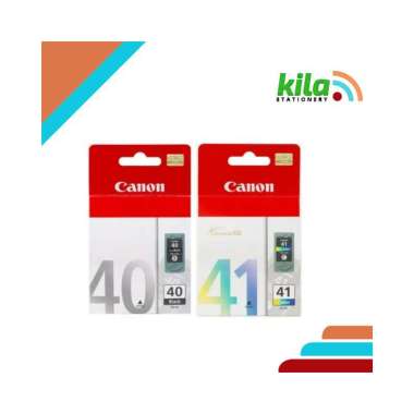 Tinta Canon 40 Black + 41 Colour = iP1200, iP1300, iP1600, iP1700