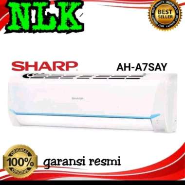 AC SHARP AH-A 7 SAY Thailand 3/4 PK R32 3/4 PK GARANSI RESMI 10 TAHUN