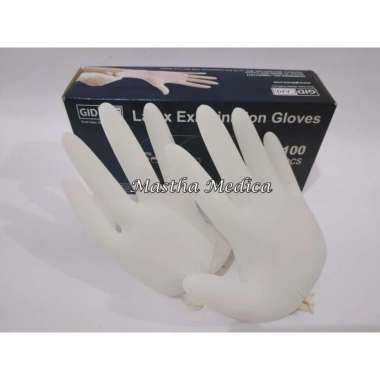 Handscoon Gidcare Sarung Tangan Latex Examination Gloves S