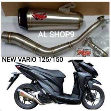 Knalpot Racing R9 Vario 125 New Vario 150 New Keyles R9 Alpha Series NEW VARIO