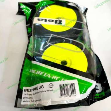 Ban Buggy BETA CUBEZ TIRE YELLOW WHEEL 1:8 buggy rc Multicolor