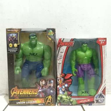 AVENGERS HULK ROBOT ( Besar dan Kecil ) MUSIK+LAMPU