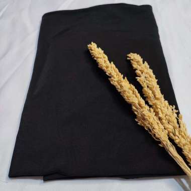 Segitiga Instan Plisket Mecca By Salwa Hijab Matt Jersey Super premium Hitam