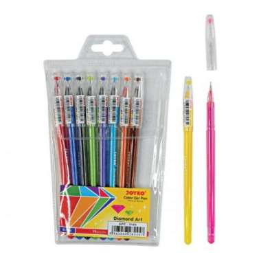 [ SET ] Pulpen Warna Warni Color Gel Pen - Joyko GPC-310S 10 Warna MURAH