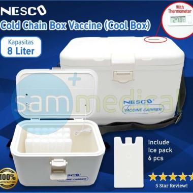 Nesco Cool Box / Cold Chain Box Vaccine / Vaccine Carrier Box 8 Liter