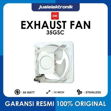 KDK 35GSC – Industrial Exhaust Fan 14 inch Kipas Angin Hisap Gudang Pabrik 35-GSC Industri