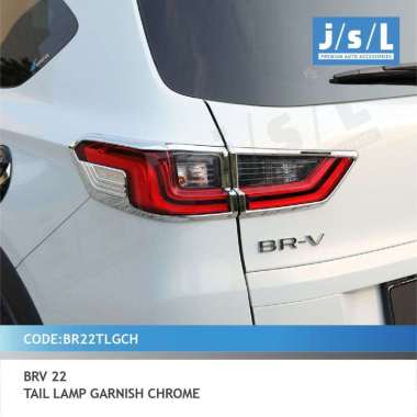 JSL Garnish Belakang All New BRV 2022 Tail Lamp Garnish Chrome