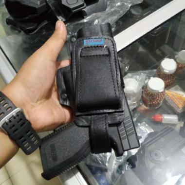 HOLSTER KULIT HS 9 HS POLRI TERMURAH