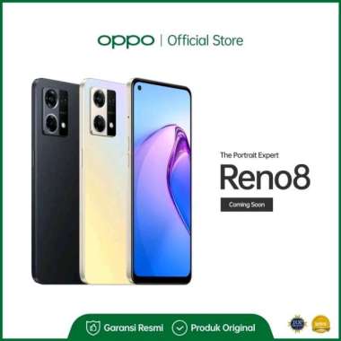 OPPO Reno8 4G Ram 8/256GB (Garansi Resmi) Reno8 4G Gold