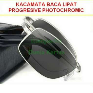 Kacamata Baca Plus Lipat Progressive Photocromic plus3