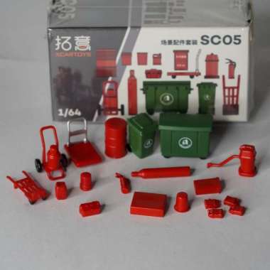 Xcar Toys Diorama Sparepart Bengkel Mobil Skala 1:64 XCDSC05N