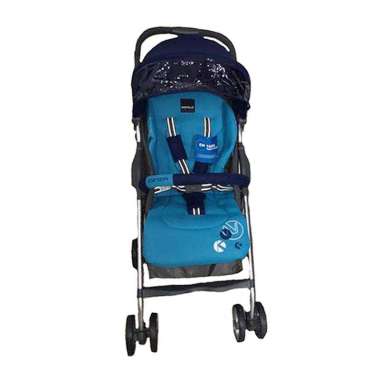 BabyElle BE-609 Ginza Kereta Dorong Bayi D.Blue+L.Blue