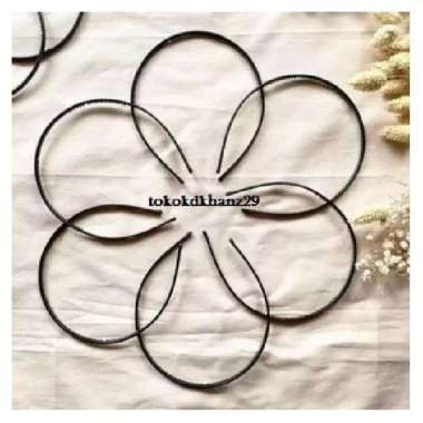 Bando Hitam / Bando Lidi / Bando Plastik Polos / Bando Pria Dan Wanita
