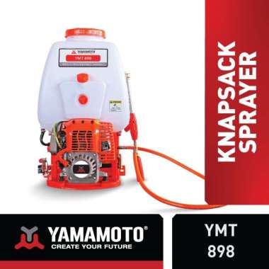 YAMAMOTO Pompa Semprot Hama Knapsack Sprayer YMT-898 ( 4 Tak ) 20 Liter