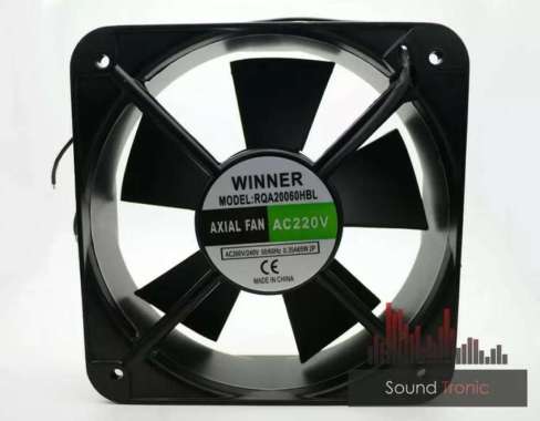 FAN Brusless AC 220v Axial Kipas WINNER 20 CM