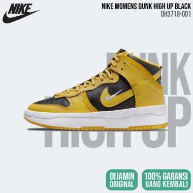 Nike Dunk High Up [DH3718-001] Black Womens Original BNIB - Sepatu Wanita 38.5