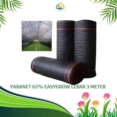 PARANET 65% ROLL LEBAR 3 METER EASYGROW JARING PENEDUH ATAP ANTI UV EASYGROW 75%