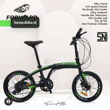 Sepeda lipat 20 Premium High Quality alloy FORWARD PRO Telescopic