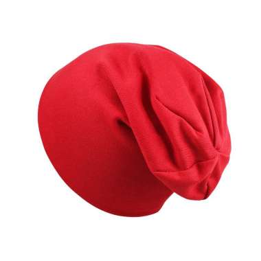 TOKO1973 Topi kupluk anak ROCKY - topi anak2 beanie cap topi kupluk One Size RED