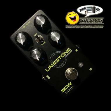 SCW Audio Limestone V2 Overdrive Effect Pedal