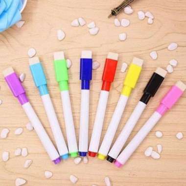 Spidol Anak Magnet - Spidol Papan Tulis Mini Whiteboard Spidol Warna Ungu