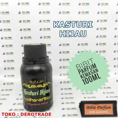 PARFUM KASTURI HIJAU 100 ML BIBIT MINYAK WANGI KEMASAN 100ML