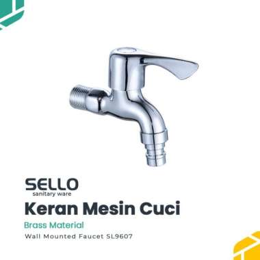SELLO Keran Mesin Cuci / Kran Filter / Keran Air Tembok / Keran Taman - Filter TERBAIK Multicolor