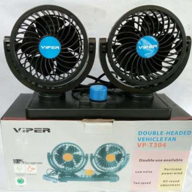 kipas mobil double fan