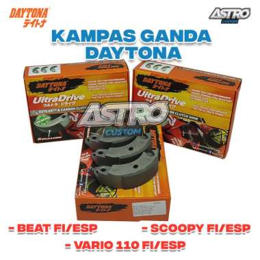 Kampas Ganda Daytona BeaT Fi ESP Scoopy Fi ESP Genio Vario 110 Fi - Vario 110 Fi Beat Fi ESP