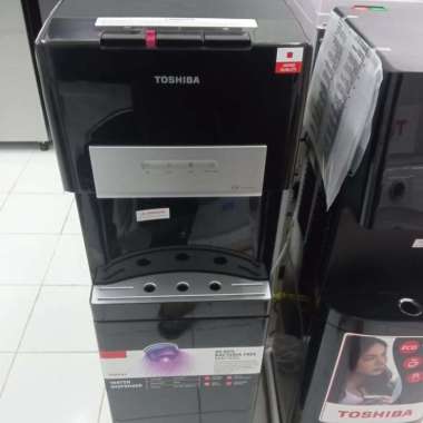 dispenser Toshiba galon bawah kompresor. sinar UV