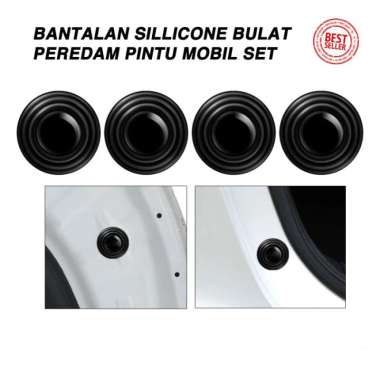 Bantalan Sillicone Peredam Pintu Mobil Getaran Bunyi Kedap Suara PNP