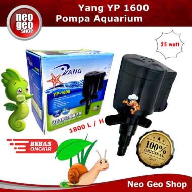YANG YP 1600 YP1600 Mesin Pompa Celup Aquarium Submersible Pump
