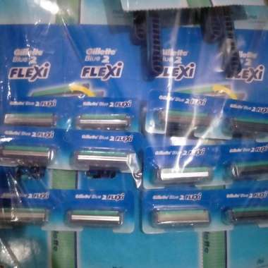 Gillete Blue 2 Flexi 1's [Kepala Goyang ]