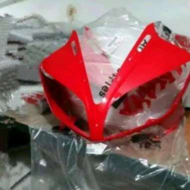 BATOK DEPAN COVER LAMPU R15 V2 LAMA MERAH ORIGINAL YGP