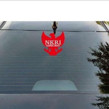 Stiker Logo Garuda NKRI Harga Mati Mobil Motor Laptop Helm HP 2 Warna