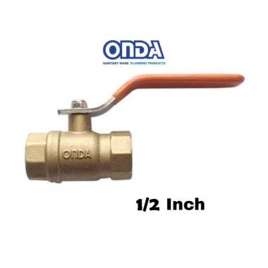 ONDA Kran Kuningan Ballvalve 1/2 Inch