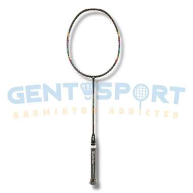 Hi Qua Rainbow Limited Edition Raket Badminton Original Batangan Hitam