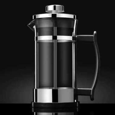 French Press Coffee Maker Pot - LMFP40 600 ml Hitam