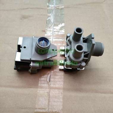 solenoid water Valve 2 inlet mesin cuci LG Samsung 220v