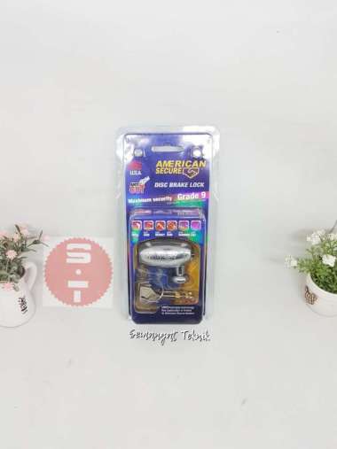 GEMBOK MOTOR CAKRAM DISC BRAKE SEPEDA MOTOR AMERICAN SECURE TOOL