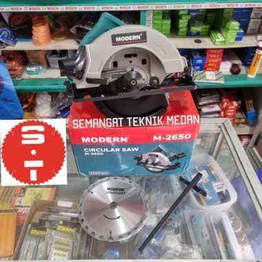 M-2650 MESIN BELAH POTONG KAYU CIRCULAR SAW 7" 7 " MODERN M 2650 M2650