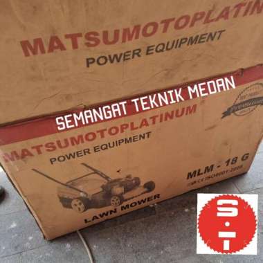 MLM-18G MESIN BABAT RUMPUT DORONG LAWN MOWER 4 TAK MATSUMOTO MLM 18 G
