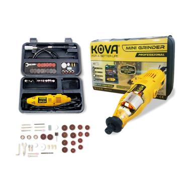 Kova X-40 Yellow Mini Die Grinder Set 40 Pcs Gerinda Bor Turner Listrik Elektrik