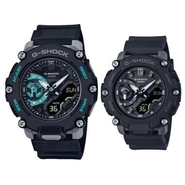 JAM TANGAN COUPLE ORIGINAL CASIO GA 2200M 1ADR WITH CASIO GMA S2200 1ADR JAM COUPLE ORIGINAL CASIO G