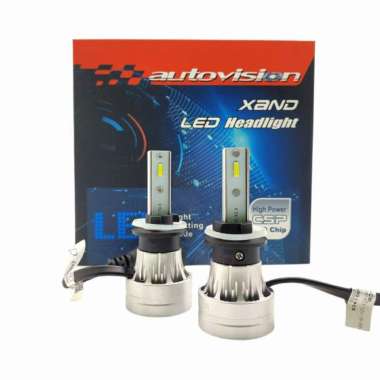 Lampu LED Autovision Xand H27 27 Watt 6500K Bohlam LED H27 Mobil