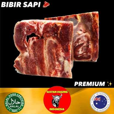 DAGING BIBIR SAPI LIPS 1 KG IMPORT AUSTRALIA/ DAGING CINGUR SAPI 1 KG/ DAGING BIBIR SAPI BEEF/ DAGIN