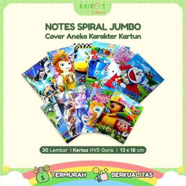 Notes Spiral Jumbo Cewek