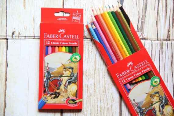 Pensil Warna Faber Castell Classic 12 Color