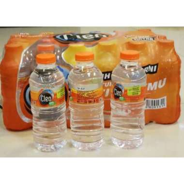 Cleo 220Ml Botol - Air Mineral Cleo 220Ml 1 Dus isi 24 Botol
