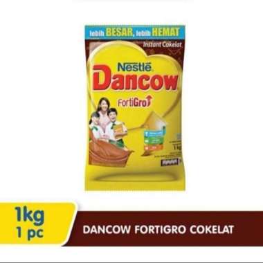 Promo Harga Dancow FortiGro Susu Bubuk Instant Cokelat 1000 gr - Blibli